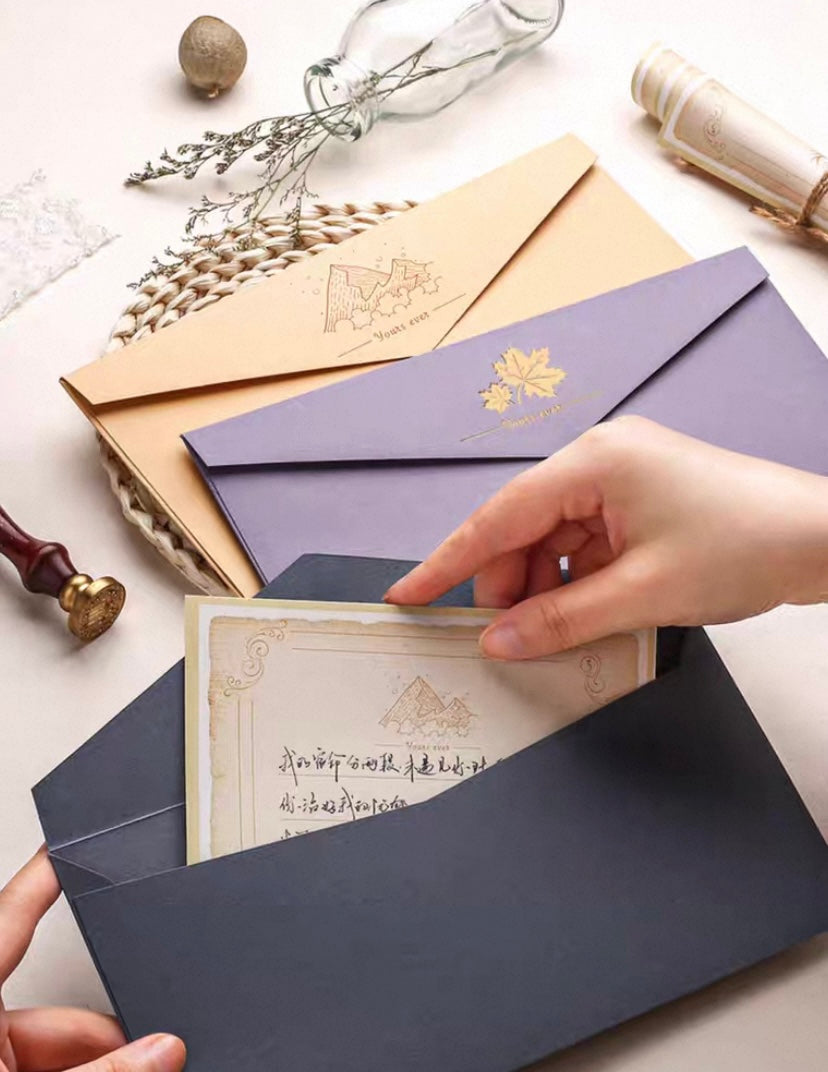 Letter-Envelope set