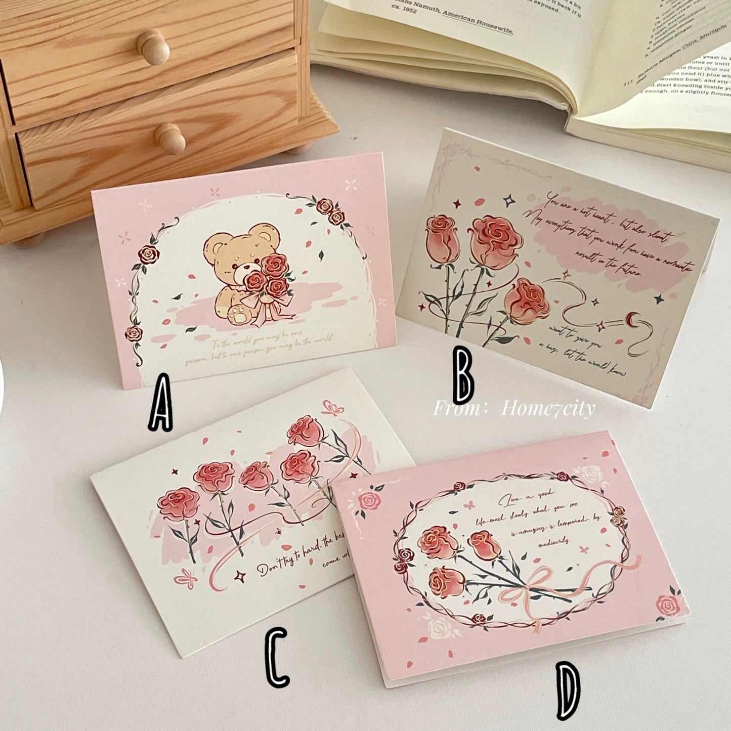 Rose Card