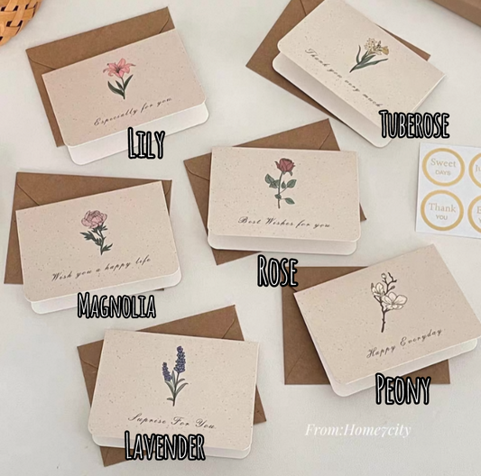 Flower Card