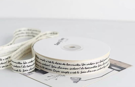 Luxe Calligraphy Ribbon