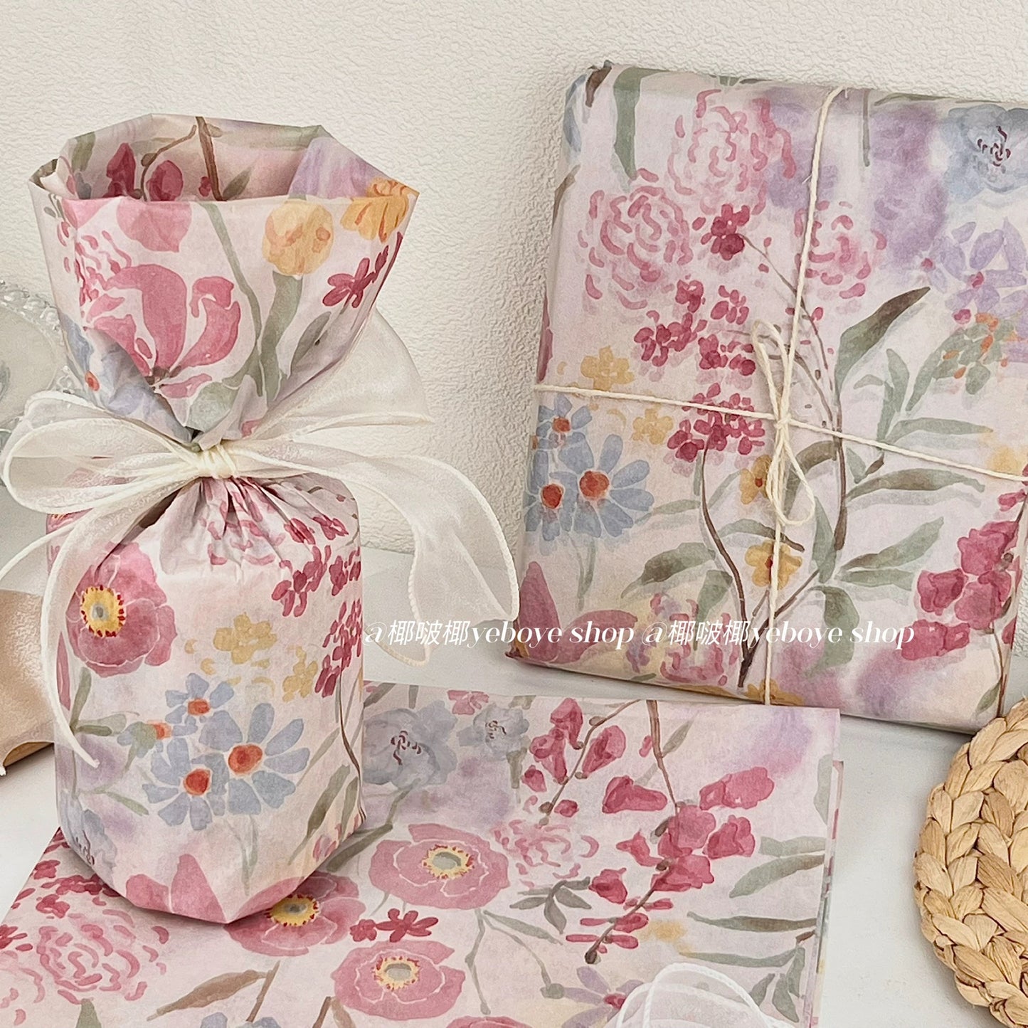 Printed Tissue Paper-Lilac