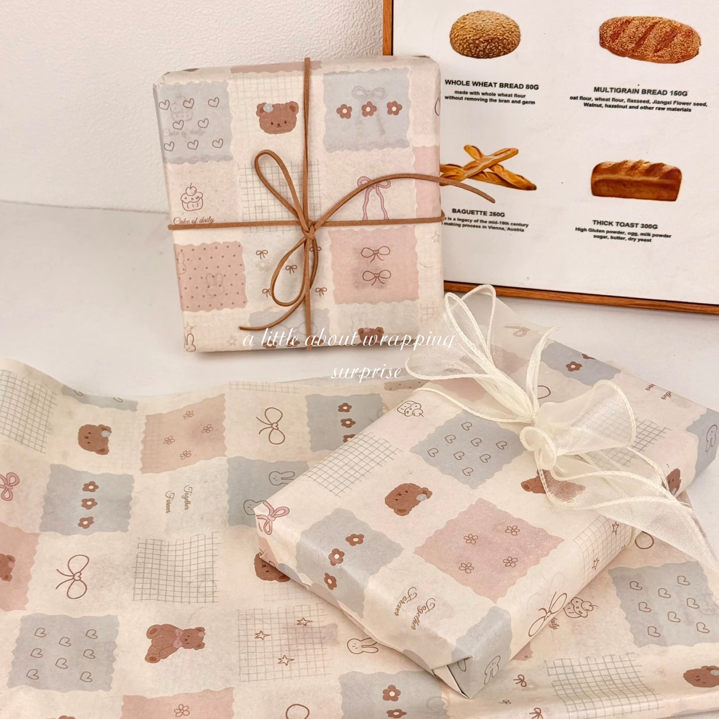 Printed Tissue Paper-Teddy