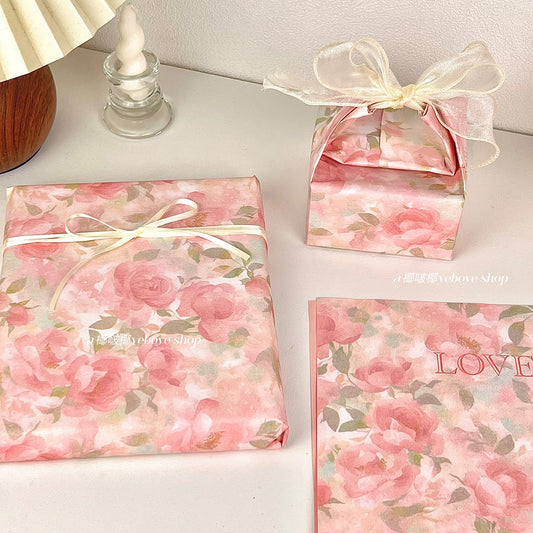 Printed Paper-Rose