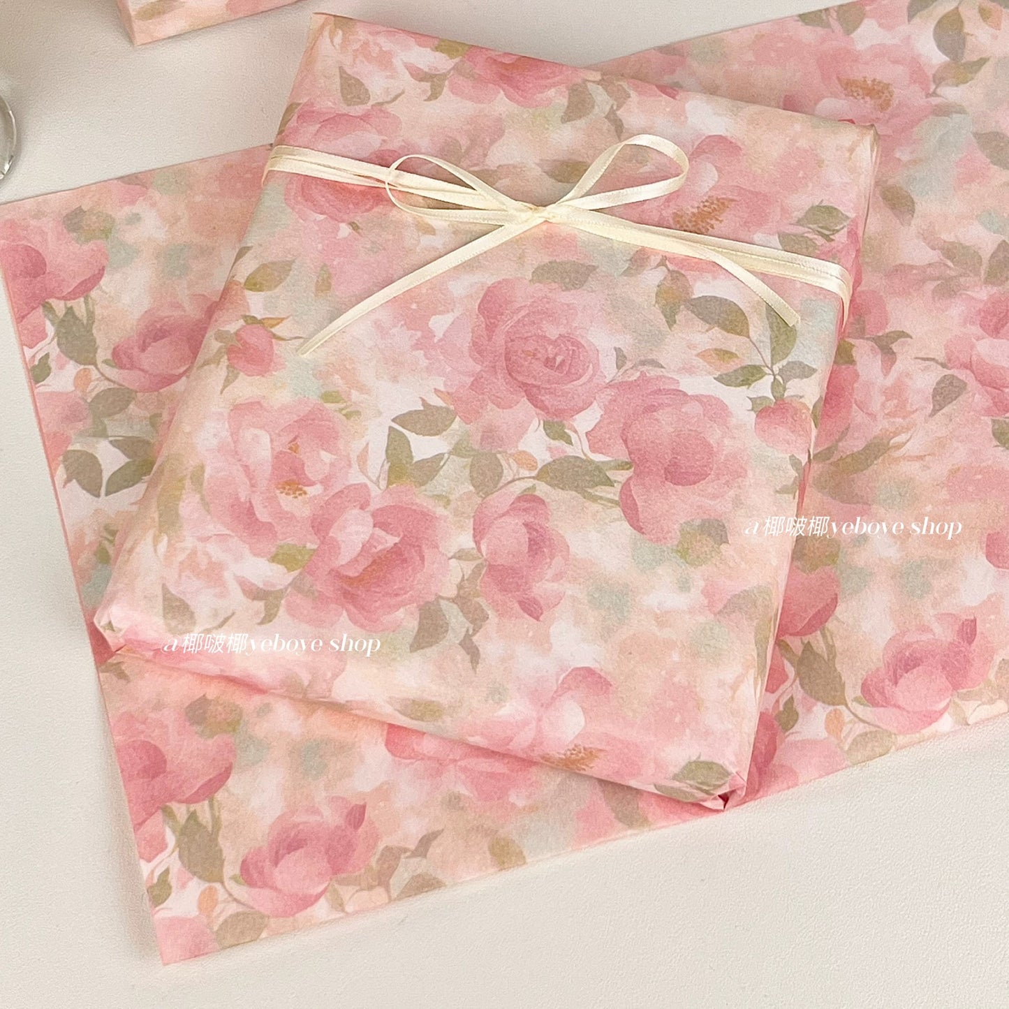 Printed Paper-Rose