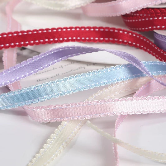 Picot Edge Satin Ribbon