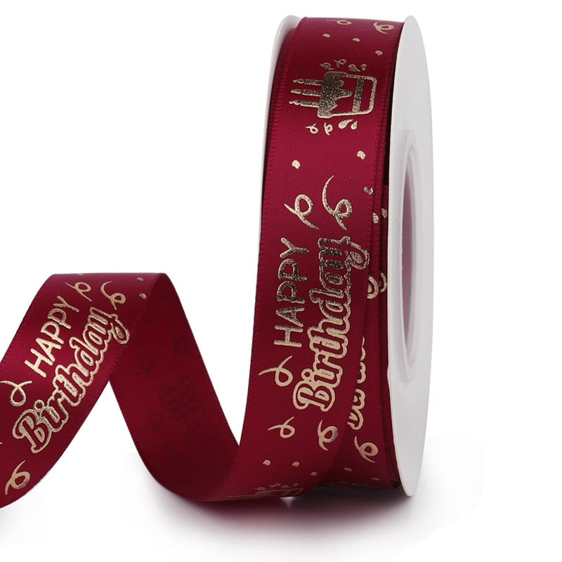 Happy Birthday Ribbon