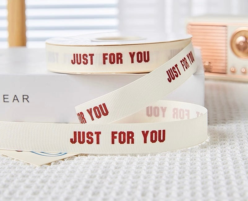 Printed Grossgrain Ribbon