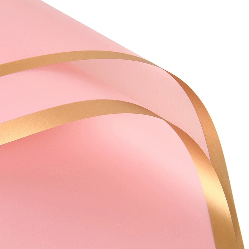 Golden jelly film paper