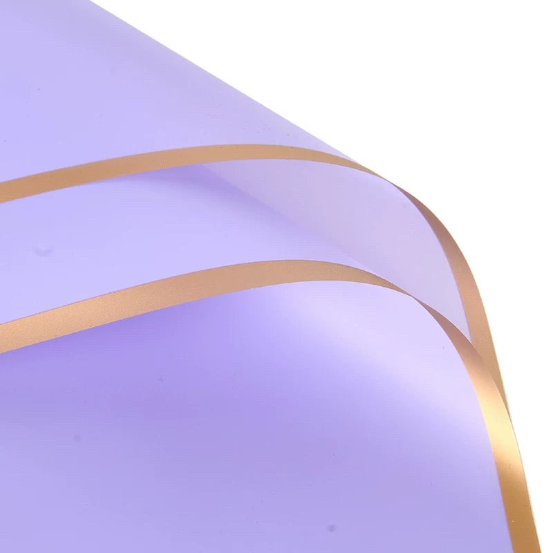Golden jelly film paper