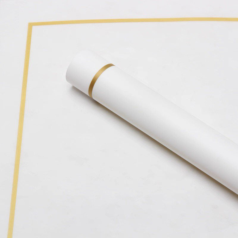 Golden Border Jelly Film Paper