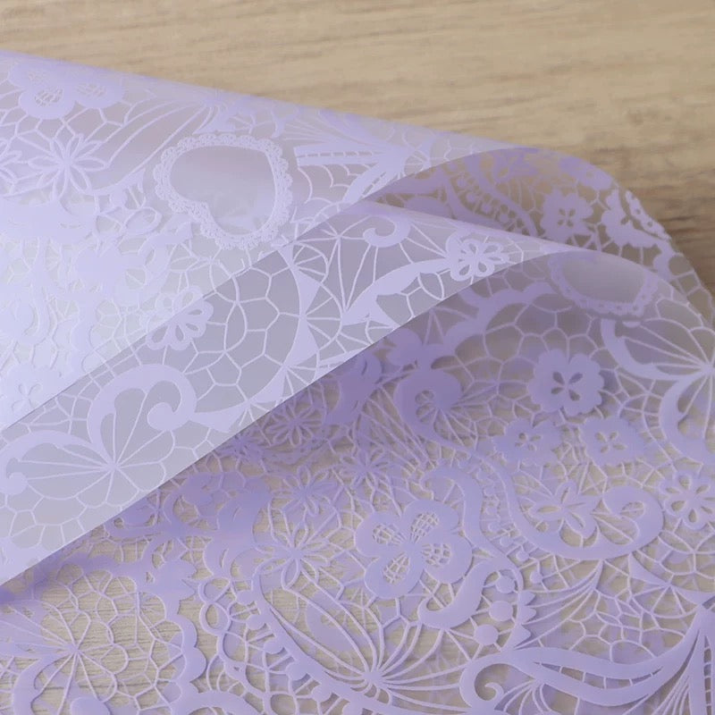 Transparent Lace Paper