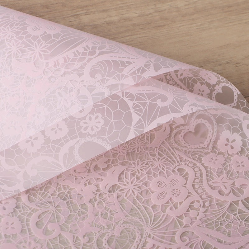 Transparent Lace Paper