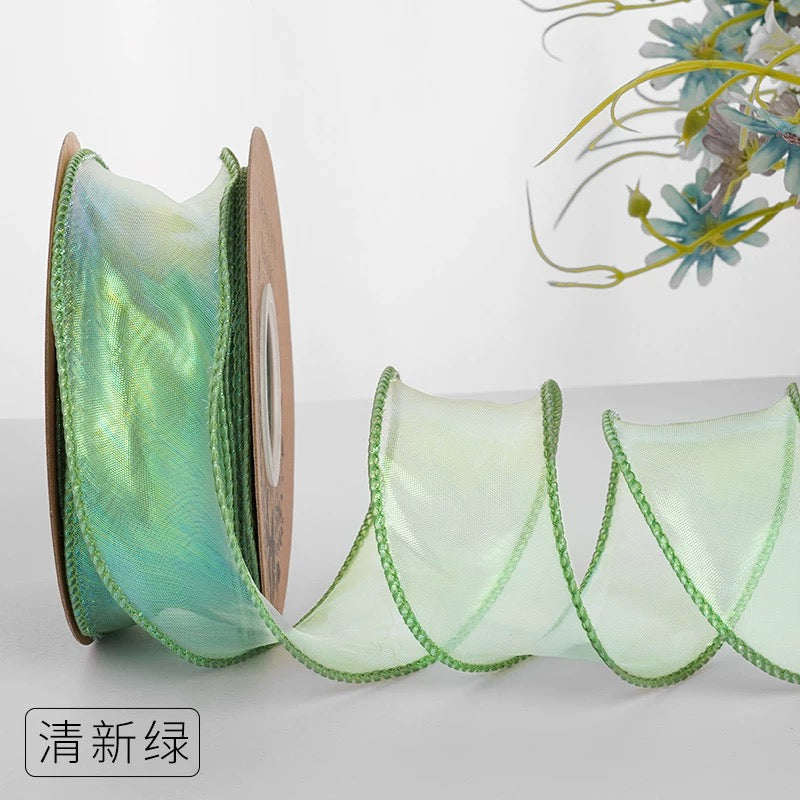 Holographic Fishtail Yarn Ribboon