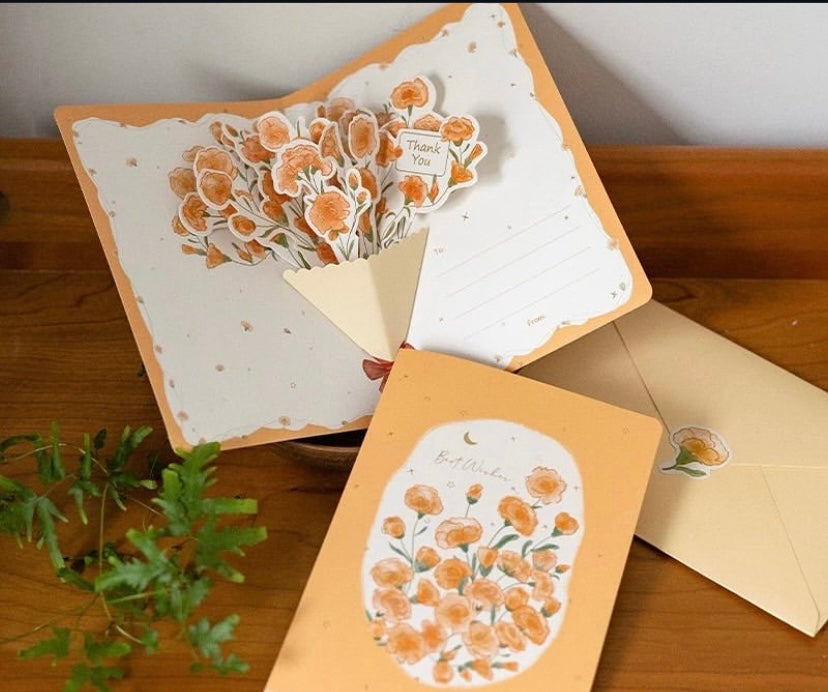 Flower Pop-up Card