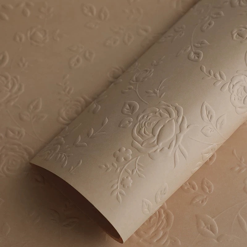 Rose Embossed Paper