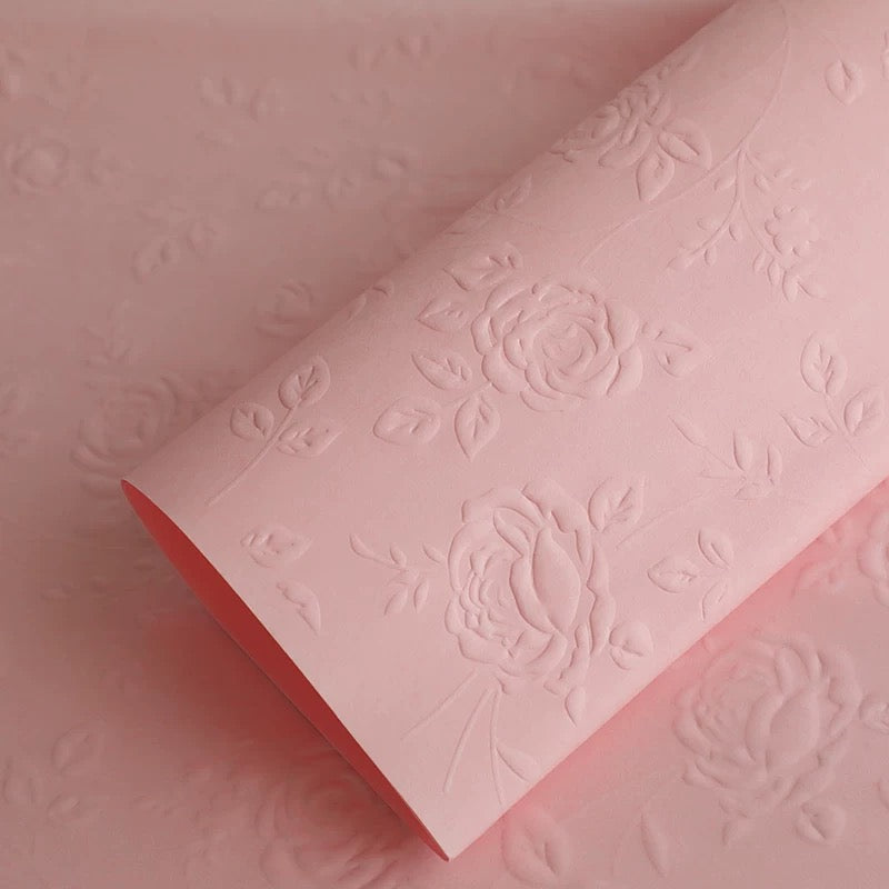 Rose Embossed Paper