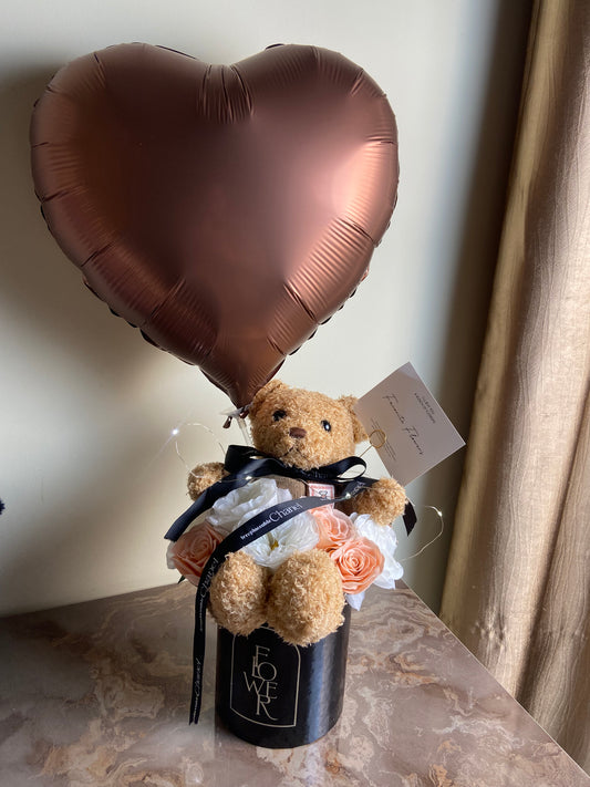 Rose Madam Bouquet-Teddy