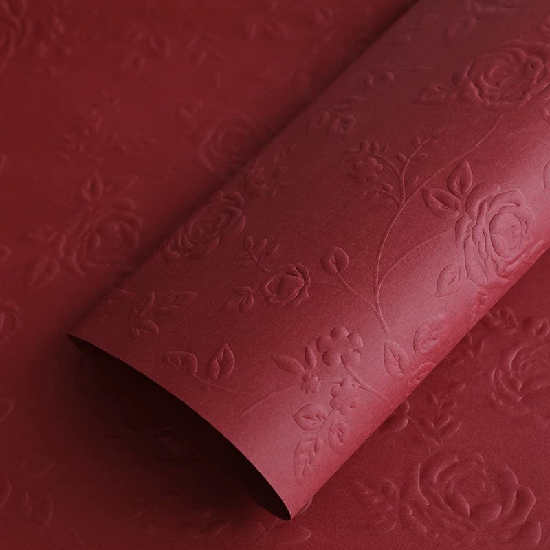 Rose Embossed Paper