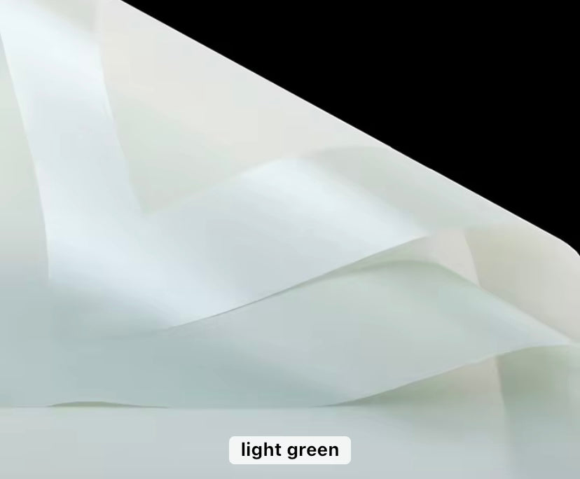 Shiny Border Jelly Film Paper