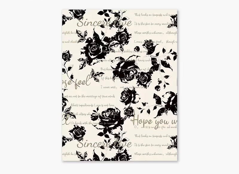 Vintage Rose Paper