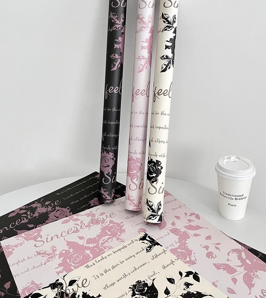 Vintage Rose Paper