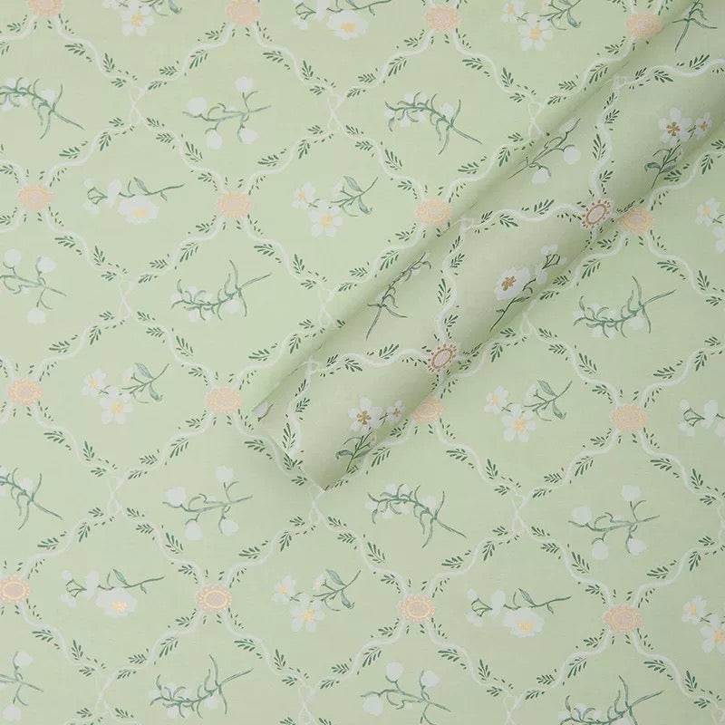 Vintage Floral Wrapping Paper