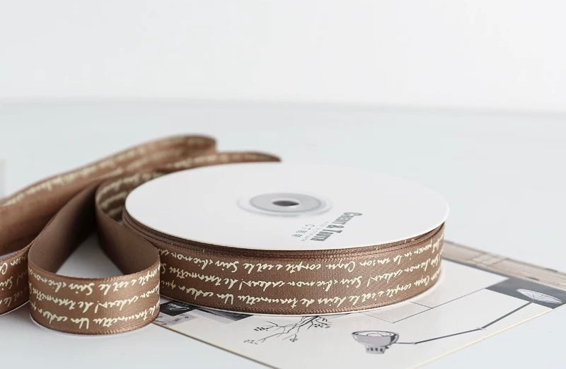 Luxe Calligraphy Ribbon