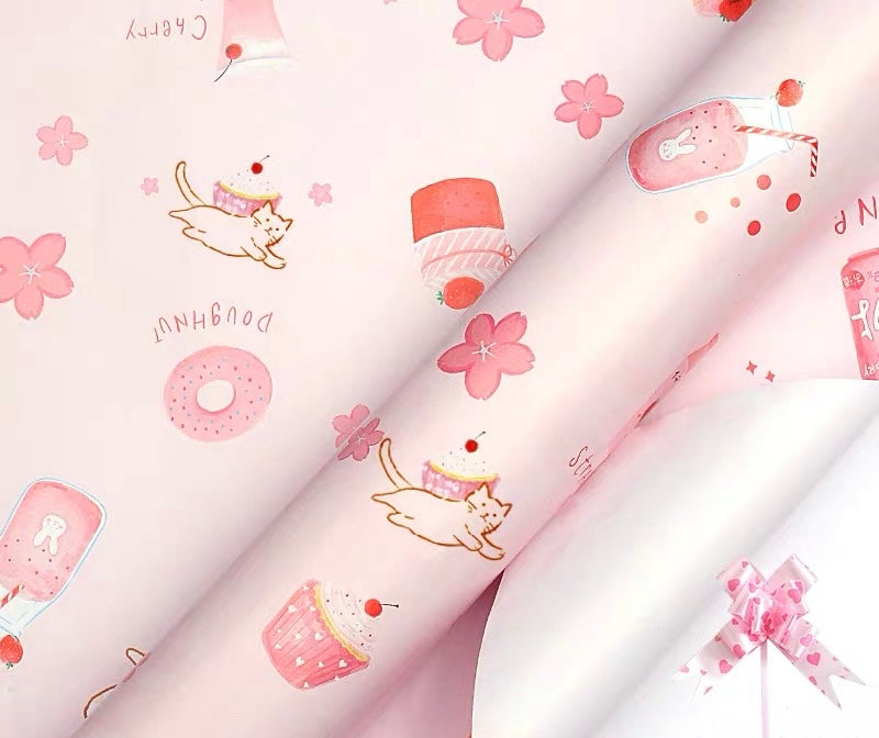 Kawaii Wrapping Paper
