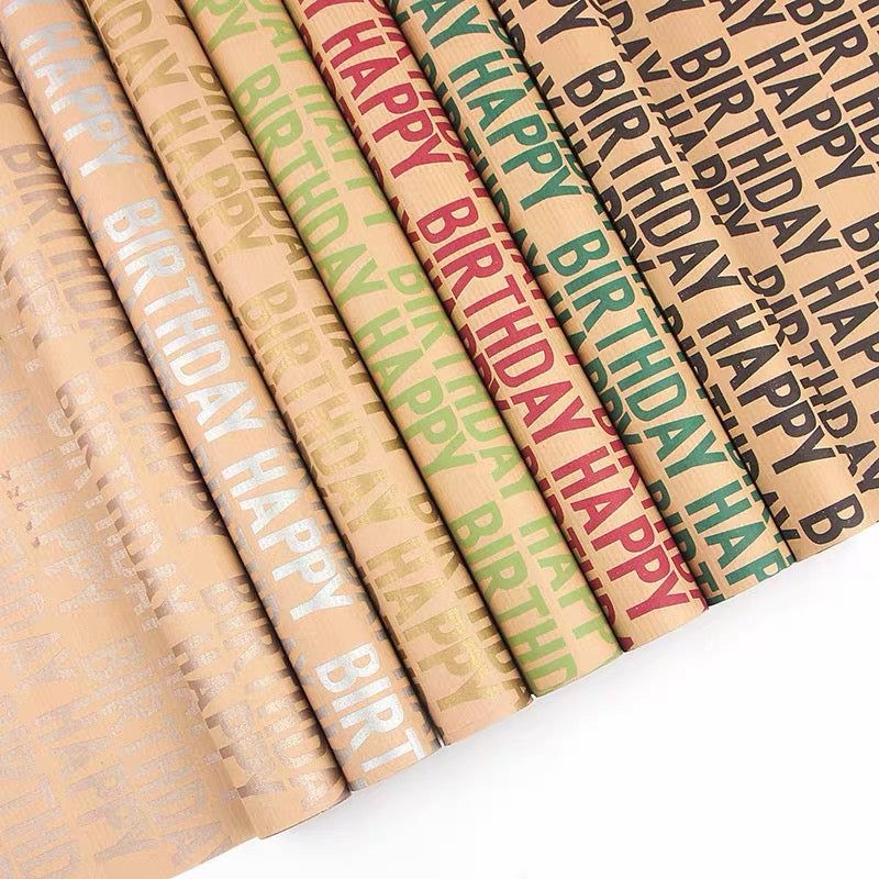 Happy Birthday Wrapping Paper
