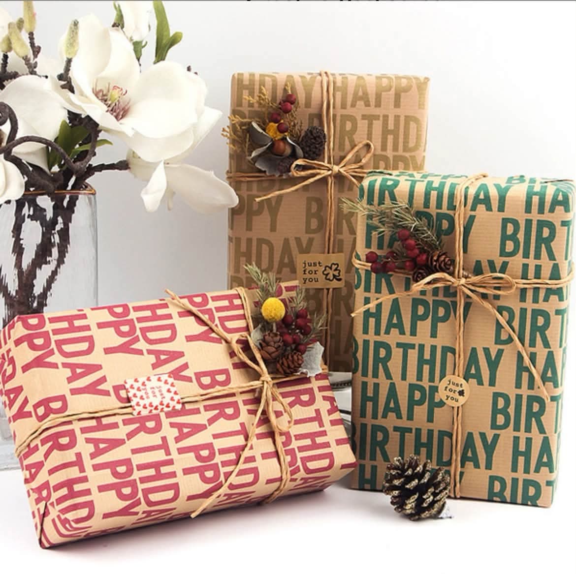 Happy Birthday Wrapping Paper