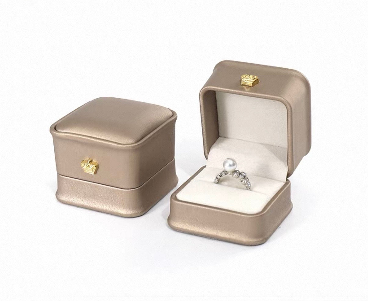 Leather Ring Box