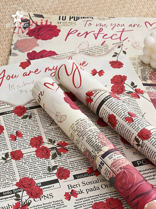 Rose Printed Paper