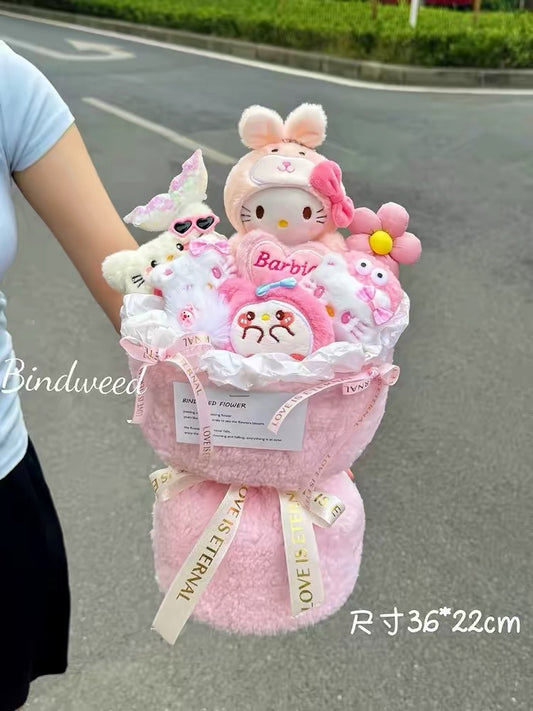 Hello Kitty Pink Bunny Bouquet