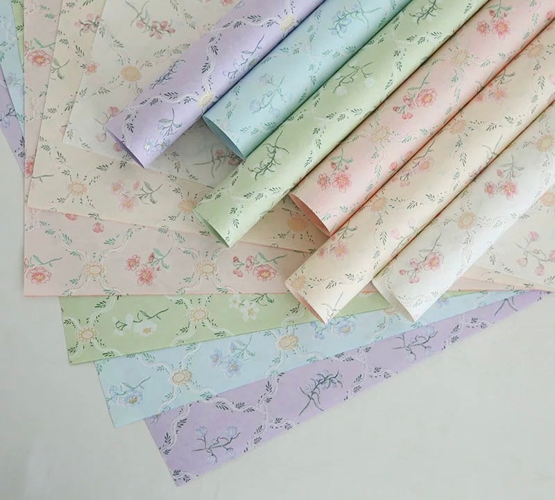 Vintage Floral Wrapping Paper
