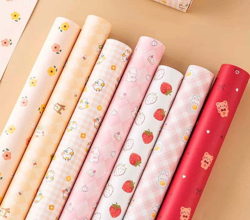Kawaii Wrapping Paper