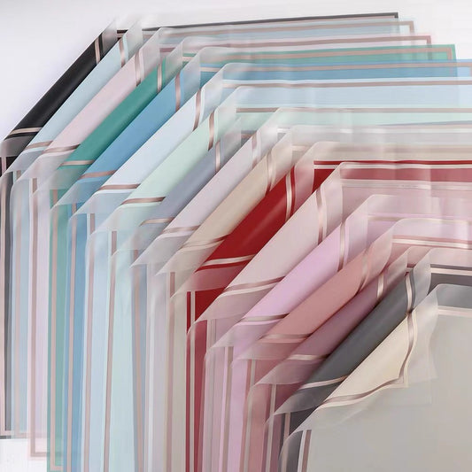 Transparent Border Jelly Film Paper