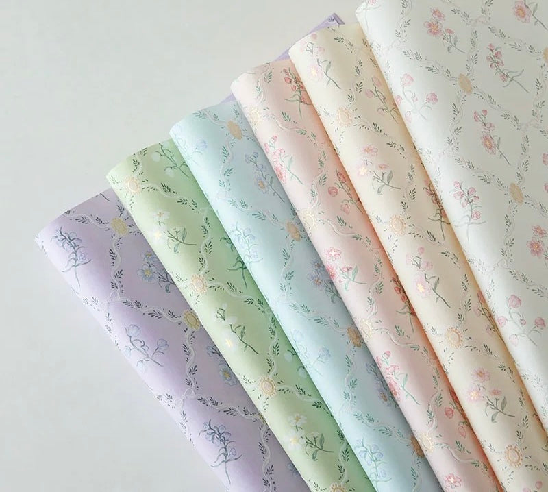 Vintage Floral Wrapping Paper