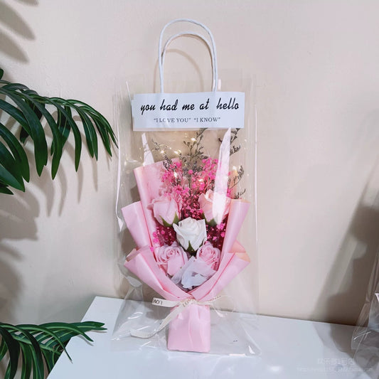 Flower Bouquet with Bag