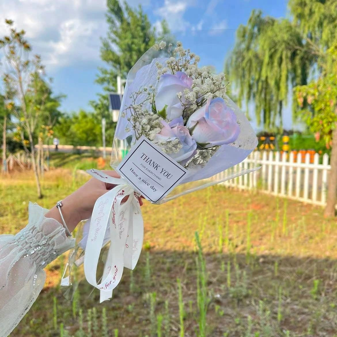 Ivory Blush Mini Bouquet