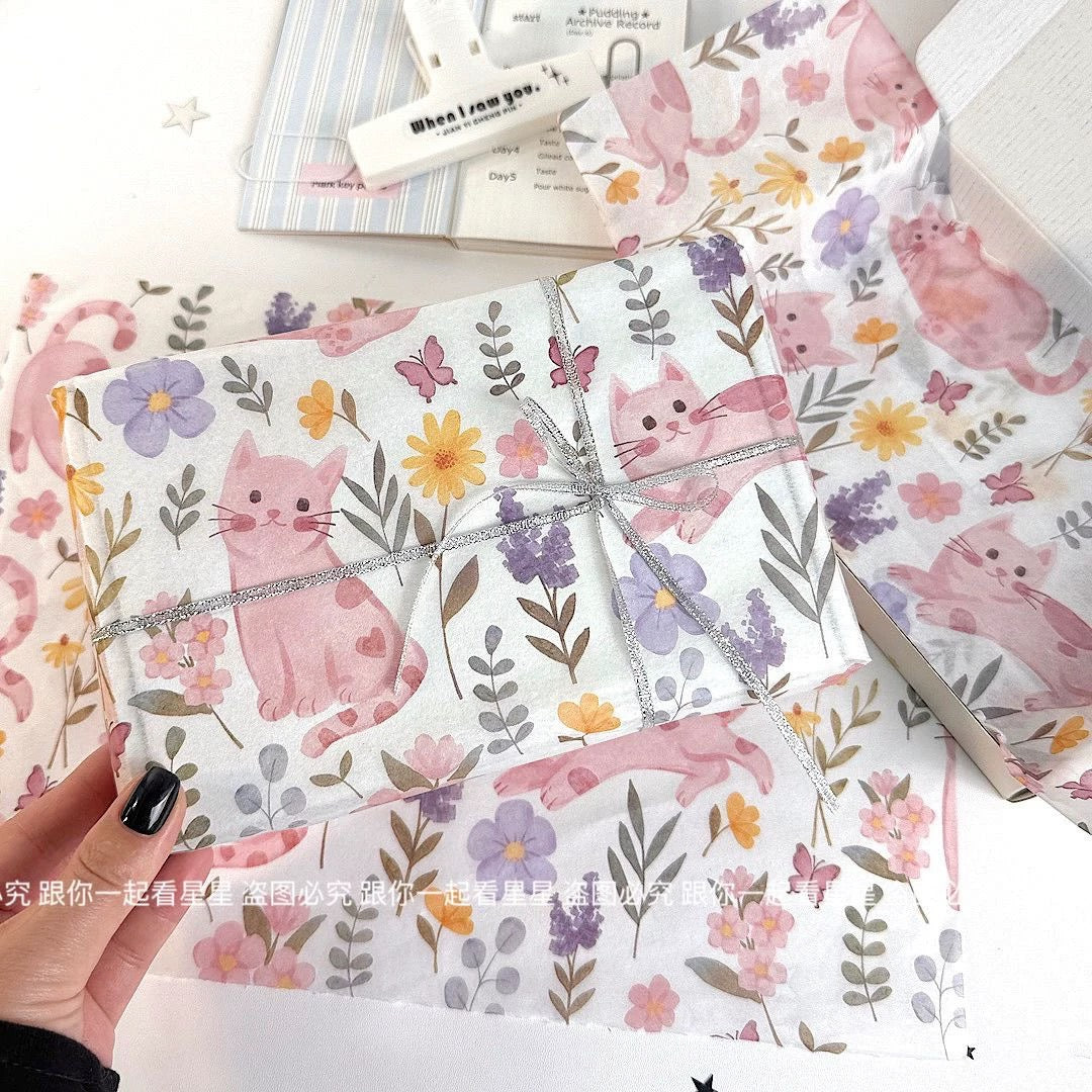 Printed Tissue Paper-Cat