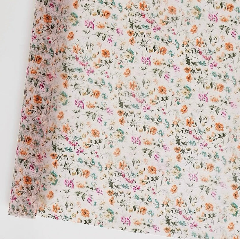 Floral Woven Fabric