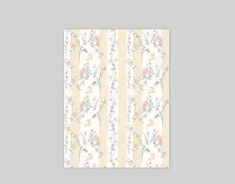 Bunny Floral Wrapping Paper