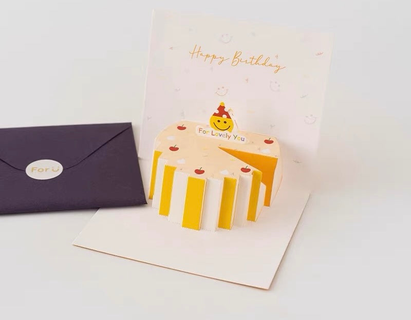Birthday Cake 3D Card