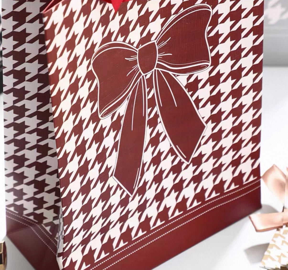 Houndstooth Gift Bag