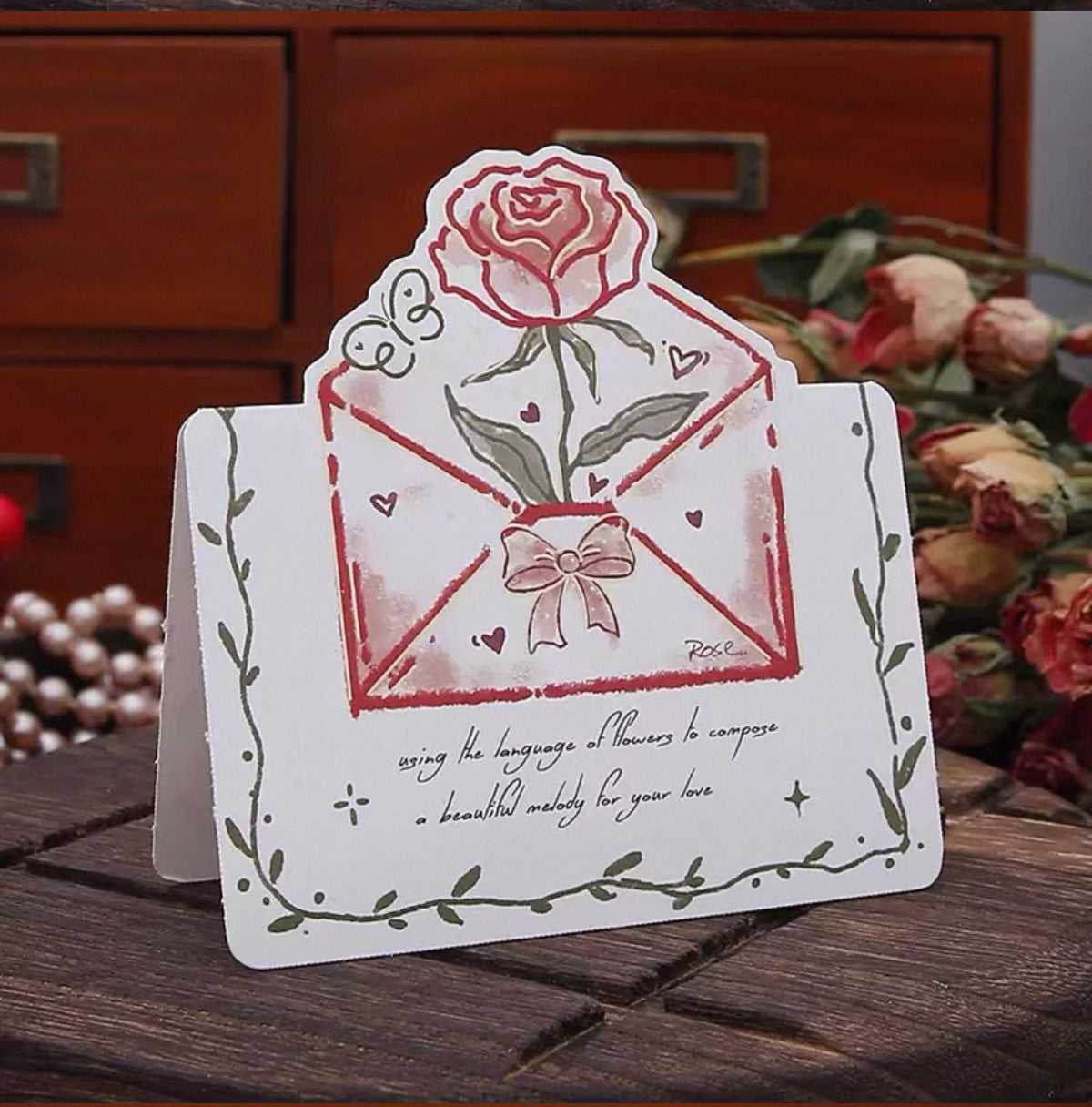 Rose Reverie Card