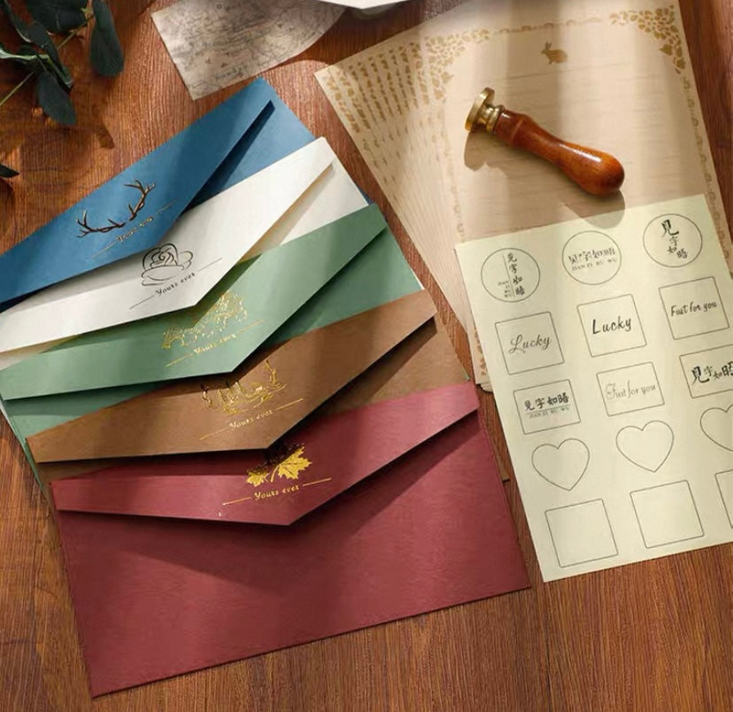 Letter-Envelope set