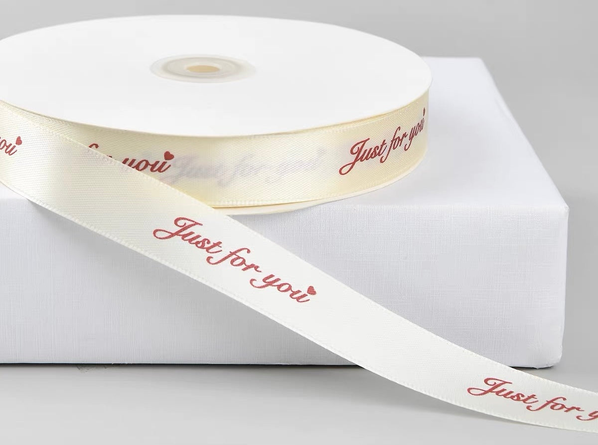 Just For You ribbon