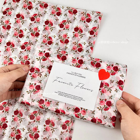 Printed Tissue Paper-Rose