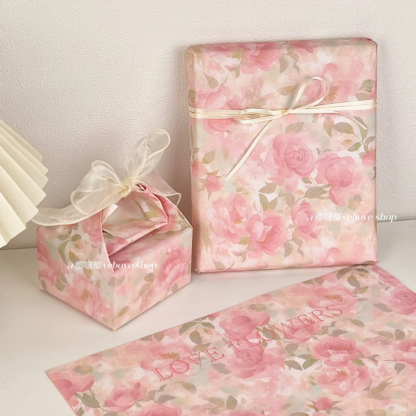 Printed Paper-Rose