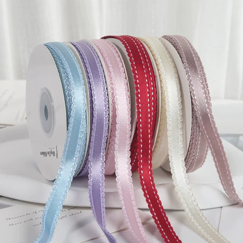 Picot Edge Satin Ribbon